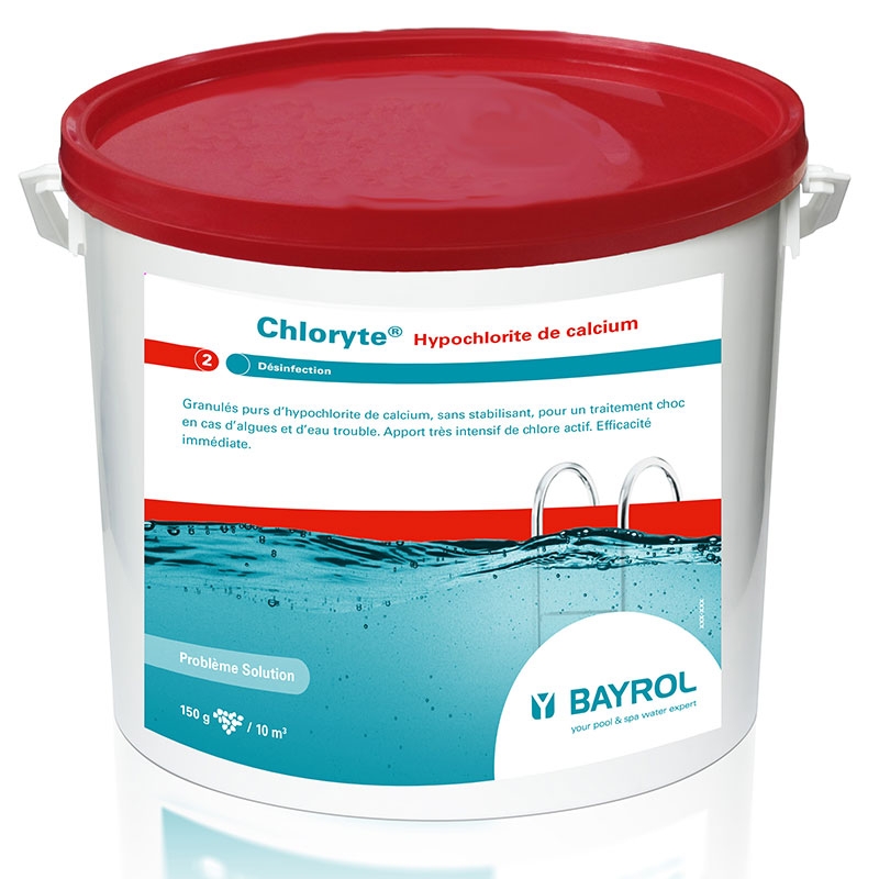 Chloryte Bayrol - chlore choc sans stabilisant