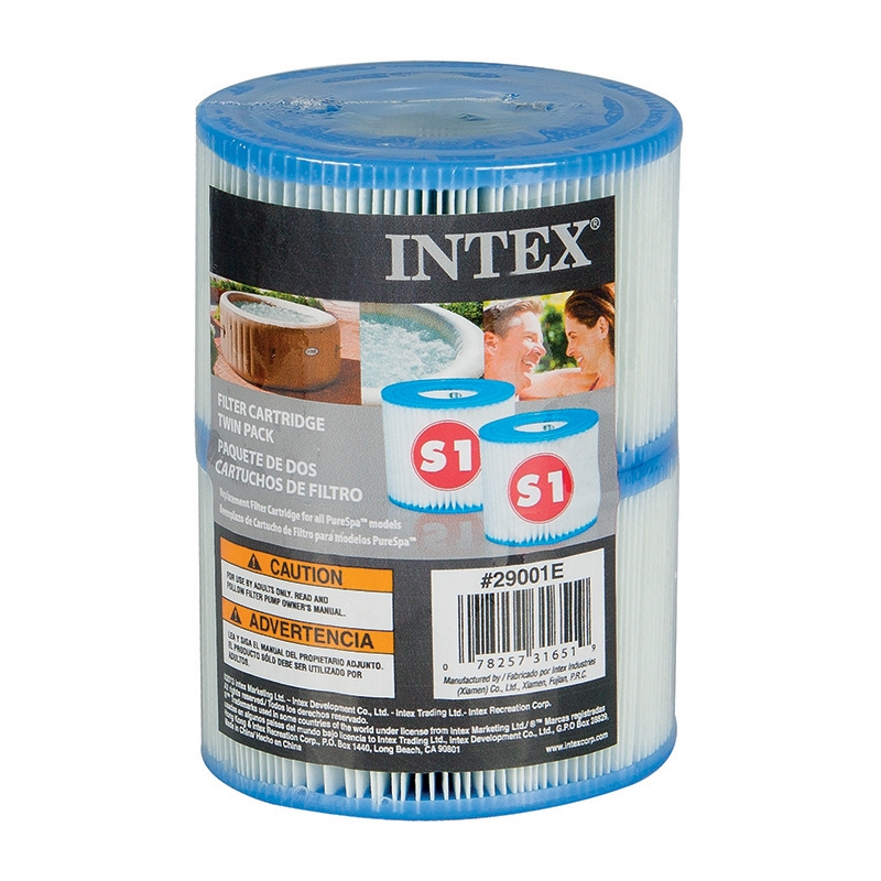 INTEX Lot de 6 cartouches de filtration pour SPA pas cher 