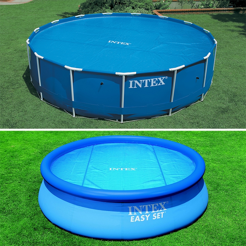 Bâche à bulles renforcée pour piscine ronde - Intex