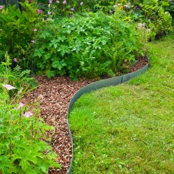 Bordure de jardin en acier galvanisé