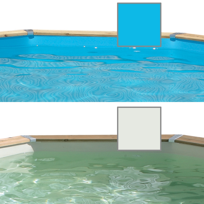 Liner pour piscine bois rectangulaire