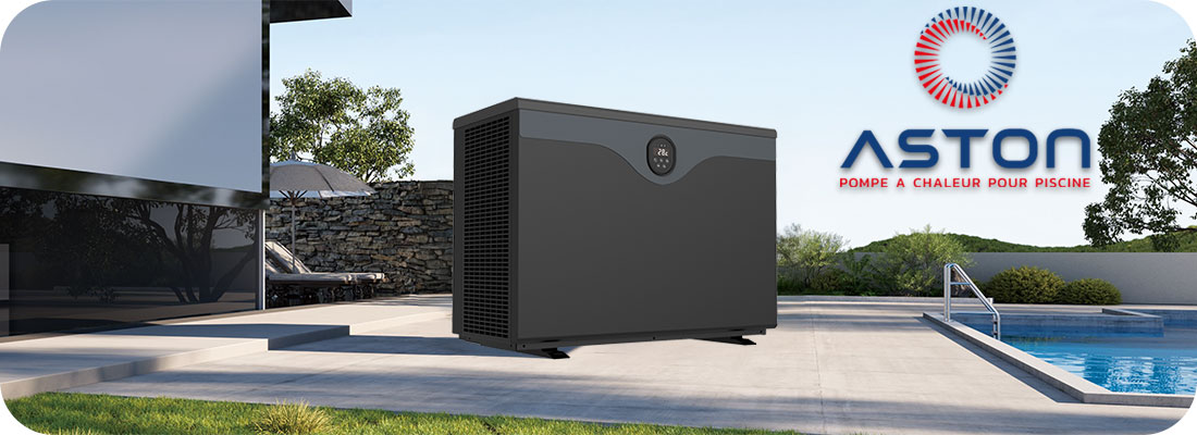 Pompe à chaleur piscine Aston Prestige Inverpad