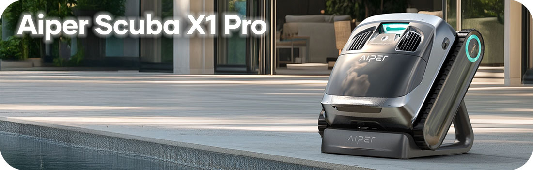 Robot piscine intelligent multi-capteurs Aiper Scuba X1 Pro