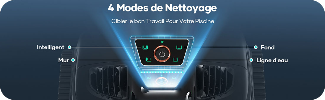 Robot intelligent à recharge rapide Aiper Scuba X1 Pro