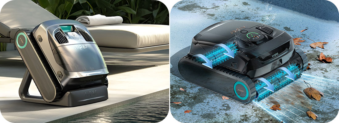 Robot piscine à batterie Aiper Scuba X1 Pro