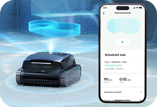 Technologies innovantes de navigation Aiper Scuba X1 Pro