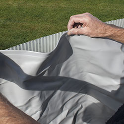 Liner PVC piscine acier Gré